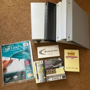 New school/office supplies Bundle